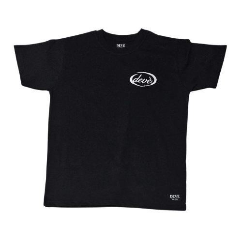 100% cotton Black T-Shirt